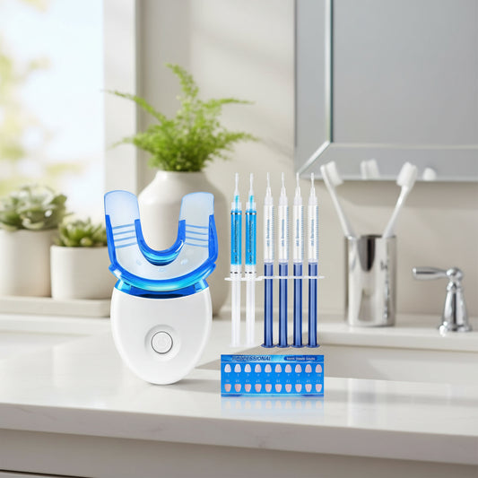 Kit blanqueador para dientes sensibles - Pink Iolaus