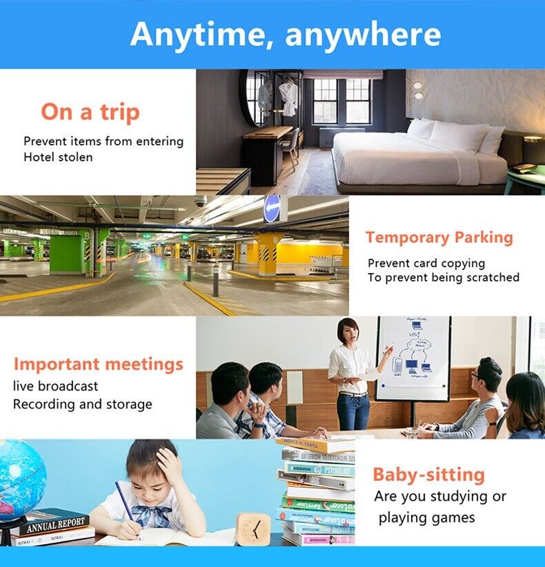 Minicámara inalámbrica WiFi 4K Puce Gaia: bricolaje y oculta