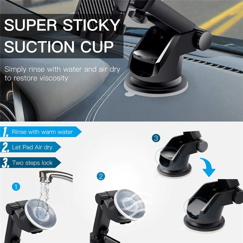 360° Universal Mount Holder for Mobile Phones