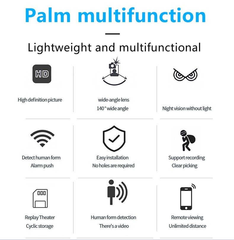 Minicámara inalámbrica WiFi 4K Puce Gaia: bricolaje y oculta