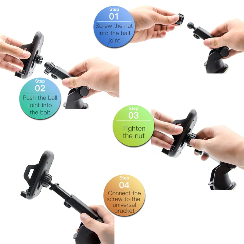 360° Universal Mount Holder for Mobile Phones