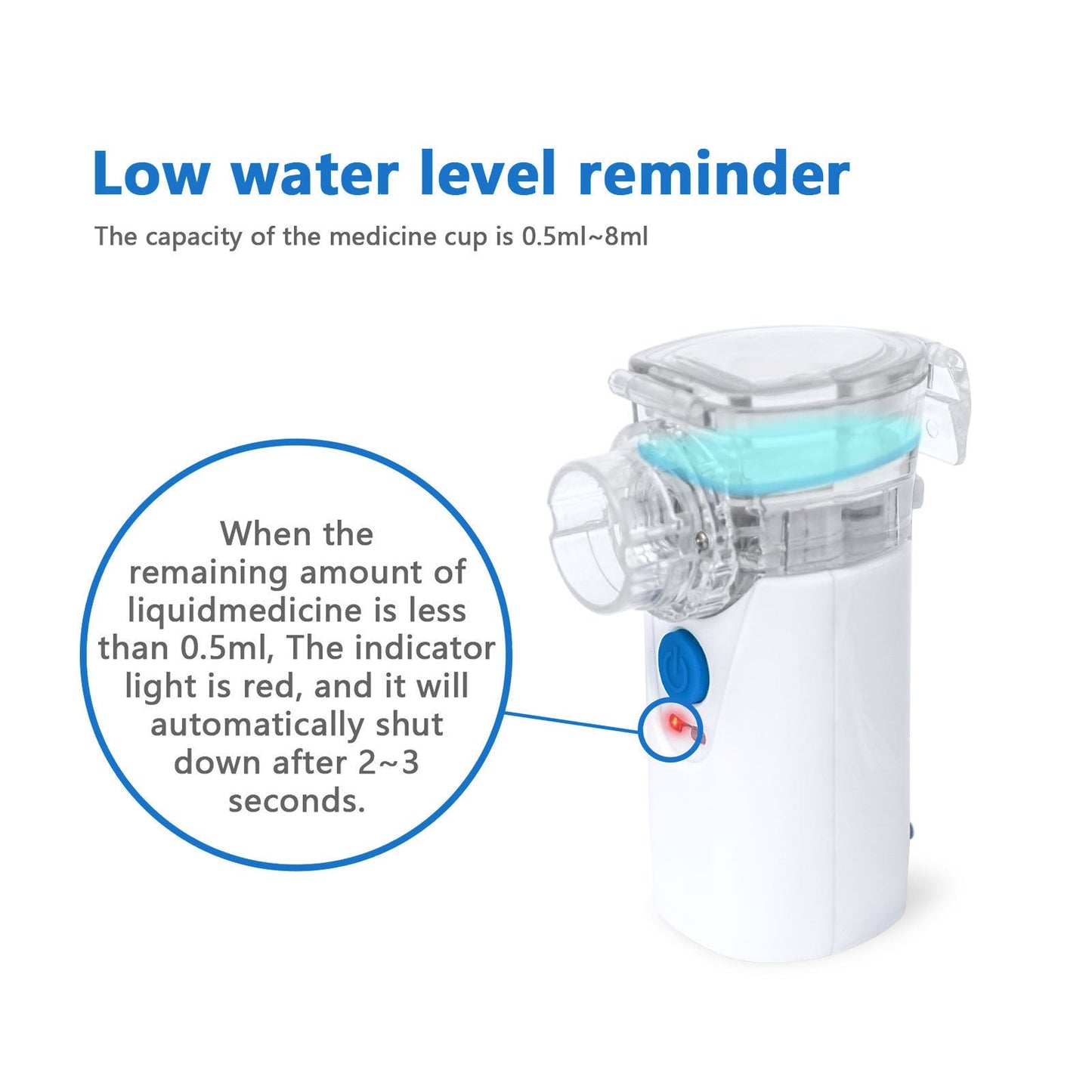 Nebulizador portátil para niños y adultos: ideal para viajes