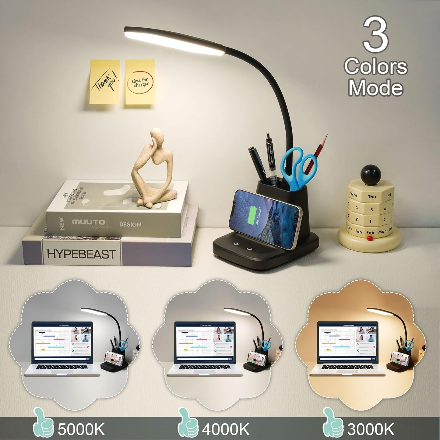 Transform Your Workspace with the Stylish LED Desk Lamp