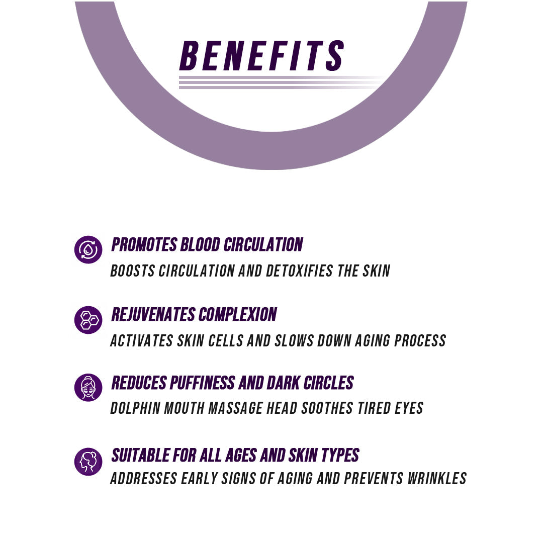 Neck & Face Lifting LED Therapy Device for Youthful Skin