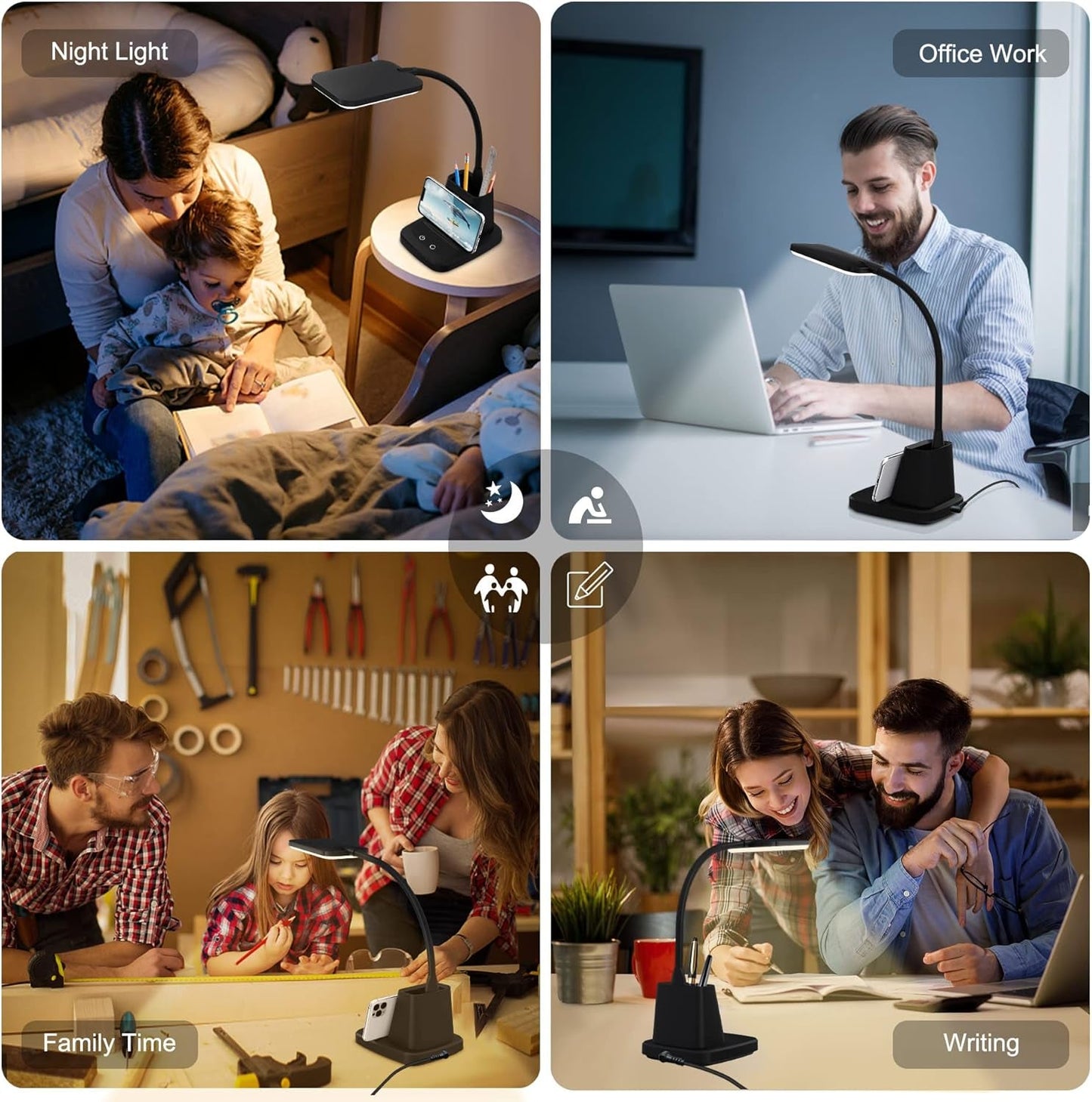 Transform Your Workspace with the Stylish LED Desk Lamp