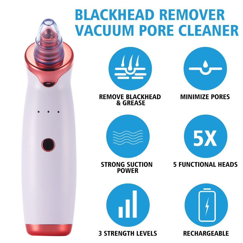 Electric Blackhead Vacuum – Deep Pore Cleanser