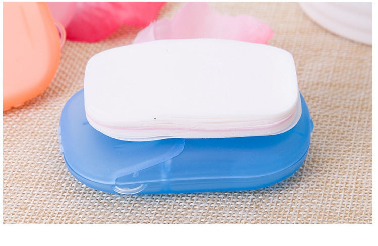 20pcs Random Disinfecting Soap Paper for On-the-Go Cleanliness