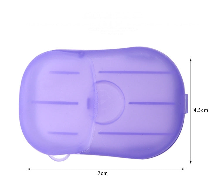20pcs Random Disinfecting Soap Paper for On-the-Go Cleanliness