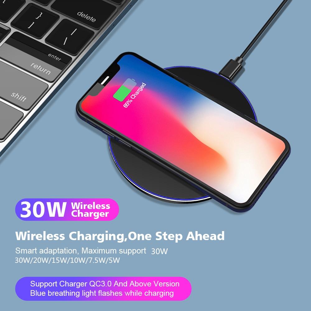 Dragon W9 Wireless Charging Pad - 30W Power Hub